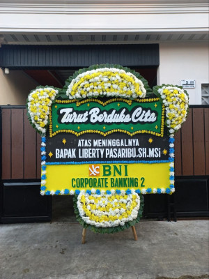 Papan Bunga Duka di Cibangkong