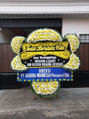 Papan Bunga Duka di Cibangkong