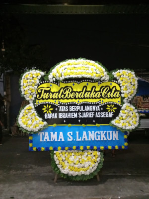 Papan Bunga Duka di Cibangkong