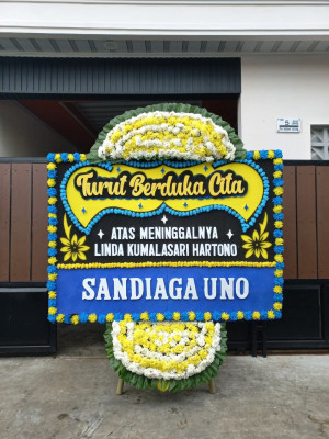 Papan Bunga Duka di Cibangkong