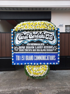 Papan Bunga Duka di Cibangkong